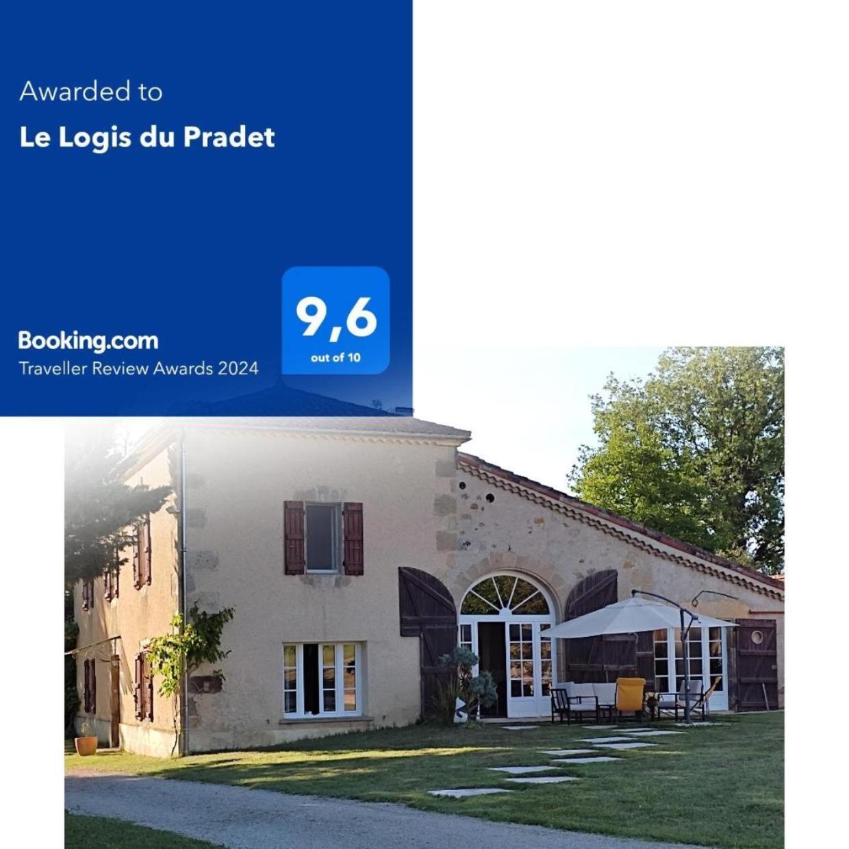 Le Logis Du Pradet Bed & Breakfast Moncrabeau Bagian luar foto